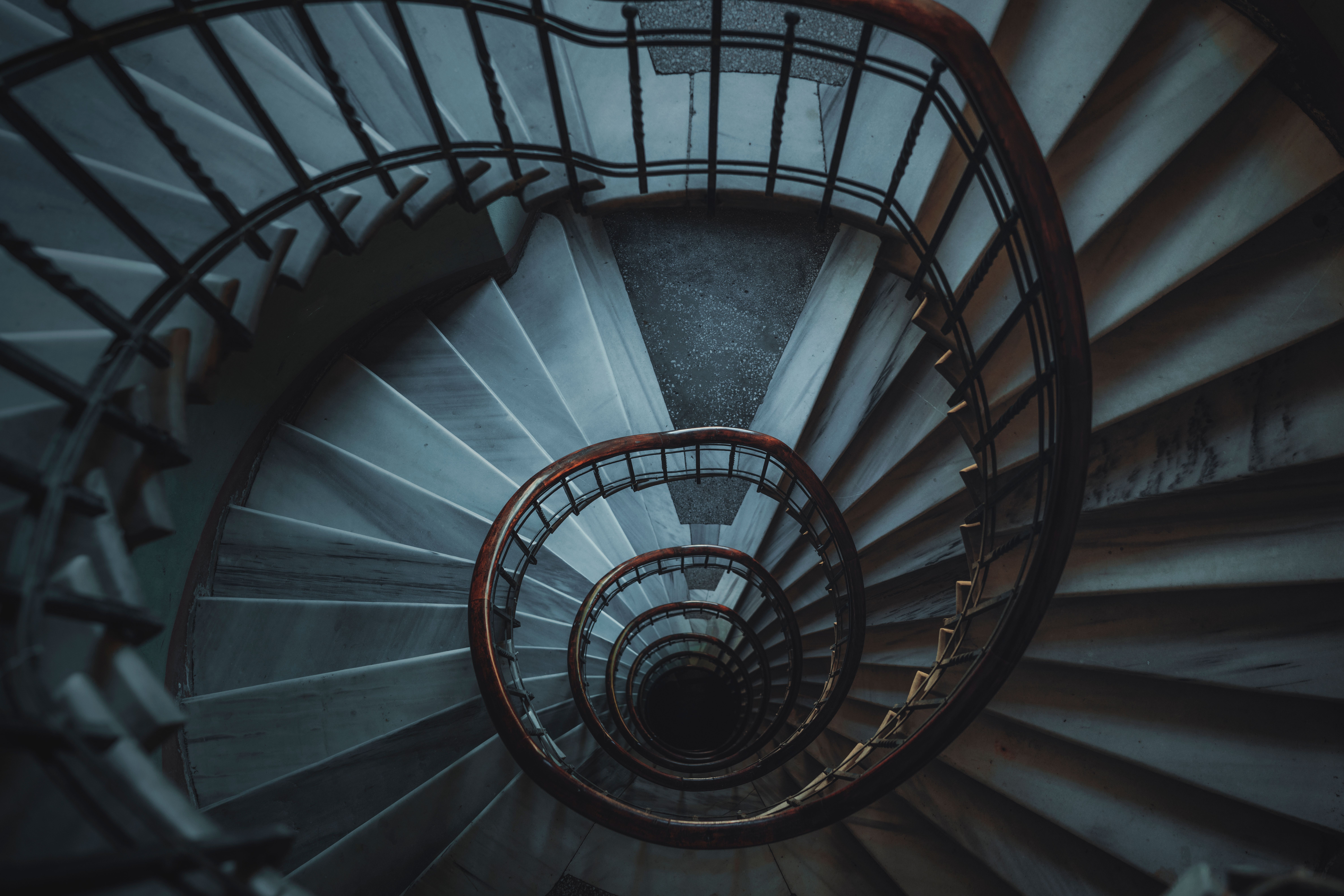 Espiral que significa las etapas del duelo amoroso